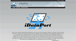 Desktop Screenshot of idataport.net